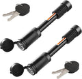 Trailer Hitch Locks, 5/8'' Dia and 3-1/2” Long Trailer Lock Fits Class III IV by METAHardware