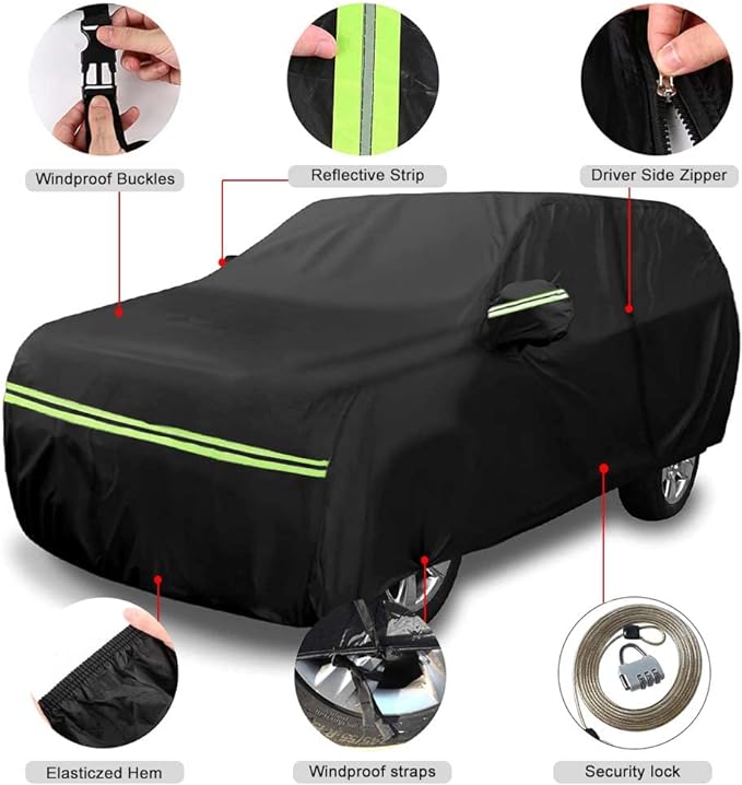 Waterproof Car Cover Compatible - Image 2