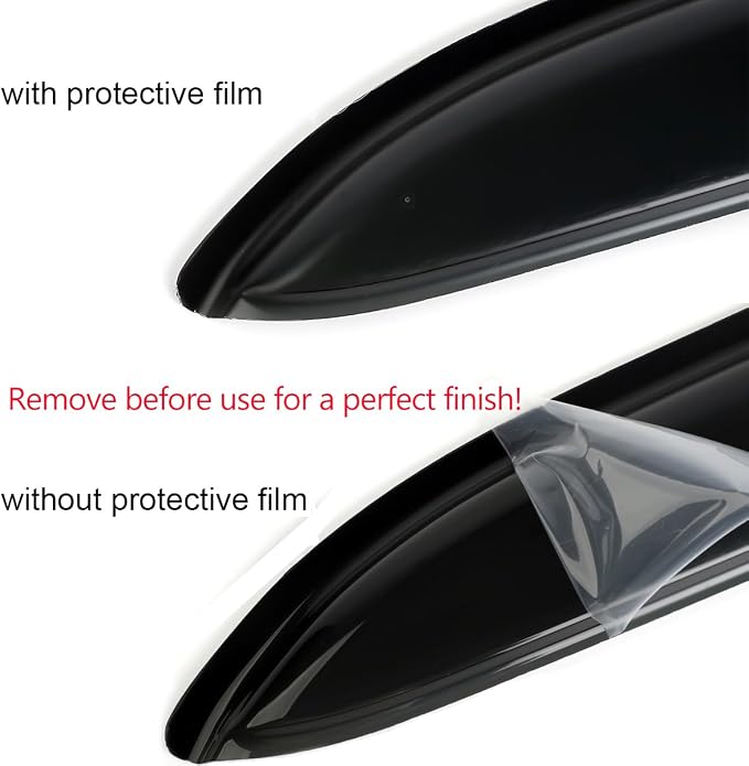 94059 Side Window Visors Wind Vent Deflector, 2008-2011 Mazda Tribute, - Image 4