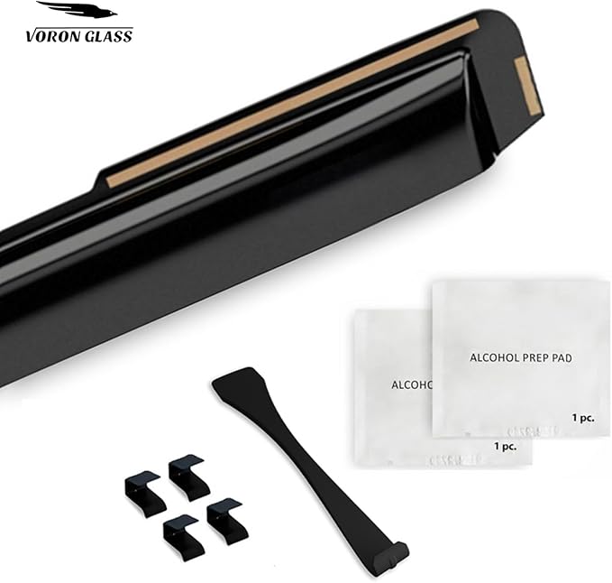 Voron Glass in-Channel Extra Durable Rain Guards - Image 7