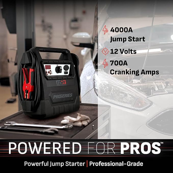 Schumacher Electric DSR ProSeries Car Battery Jump Starter, Maintainer & - Image 3