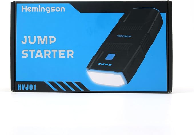 Car Jump Starter, HEMINGSON 2000A Peak Battery Jump Starter Portable 12V Jump - Image 13