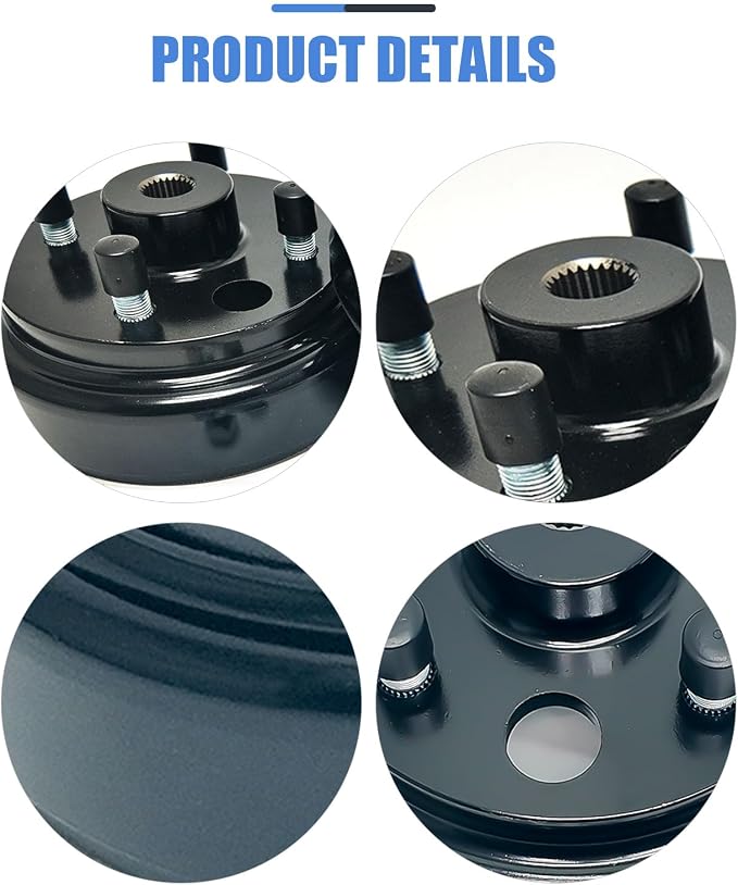 Golf Cart Brake Drum Assembly Kit Compatible - Image 5