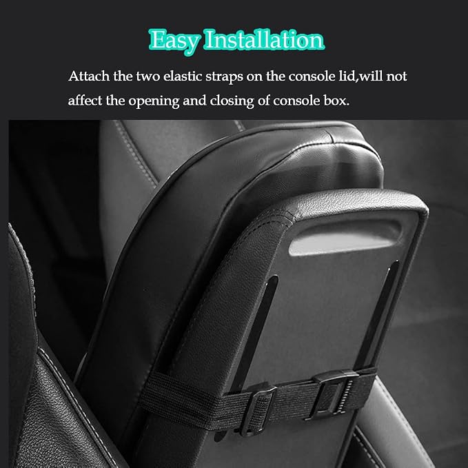 Car Center Console Pad, Memory Foam Car Armrest Cushion, Auto Armrest Pad - Image 6