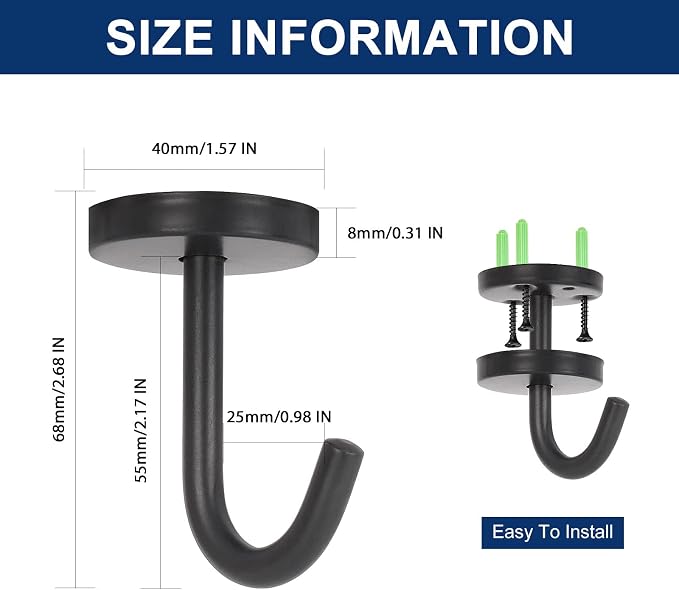 NearMoon Coat Hooks, Wall Hooks - Image 2