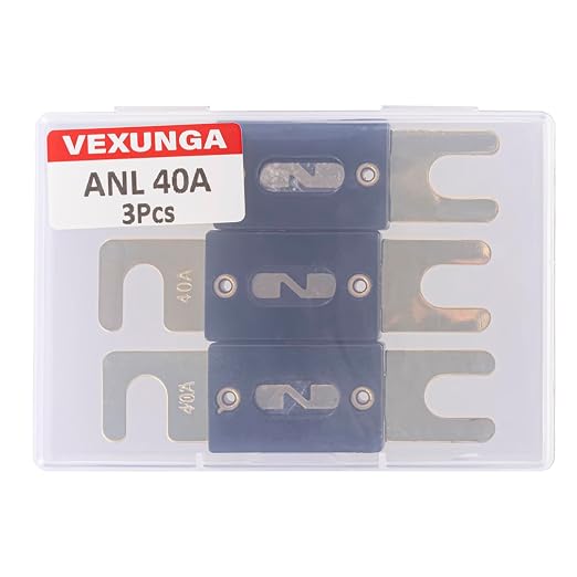 40A ANL Fuse 40 Amp Inline Blade Fuses 32V - Image 5