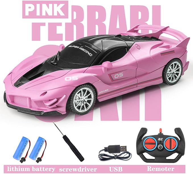 Remote Control Car, Rechargeable RC Racing, 2.4Ghz Electric Power On Road High - Image 5