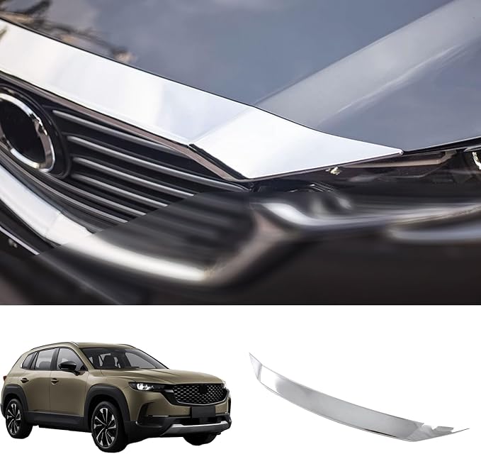 Front Hood Air Deflector，Car Bonnet Molding Cover Trim Fit - Image 2