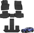 Powerty Floor Mats for 2024 2025 Mazda CX-90 CX90 PHEV Accessories Floor Liners by Powerty