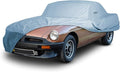 iCarCover Custom Car Cover for 1962-1981 MG MGB Roadster, Waterproof by iCarCover
