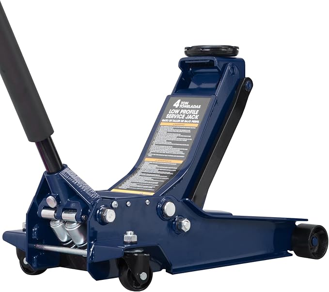 TCE Hydraulic Floor Jack with Dual Quick Lift Pump, 4 Ton Capacity, Lifting by TCE