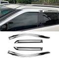 Chrome Side Window Visors Vent Deflector by STARTSHIP