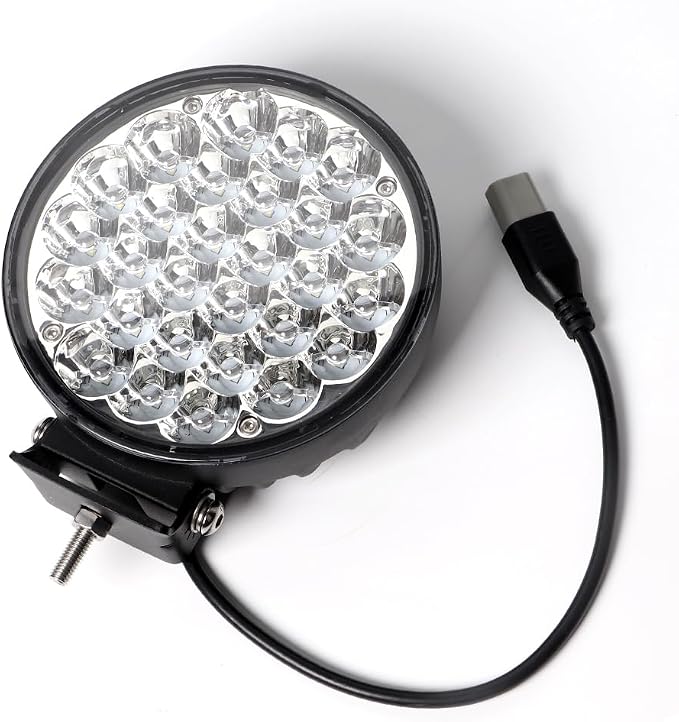Exzeit 6 inch 224w Led Driving Lights, 22400 lumens Fog Light Ofroad Lights - Image 4