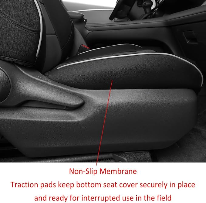 EKR Sienna Seat Covers for 2021-2025 Toyota Sienna Limited, 2nd Row Captain - Image 3