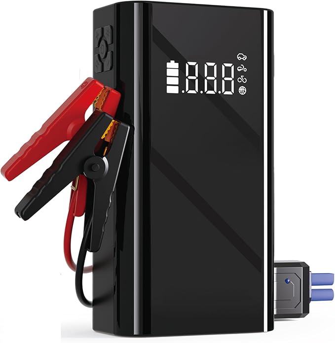 Jump Starter with Air Compressor, 4000A Portable Car Battery Jump Starter - Image 7