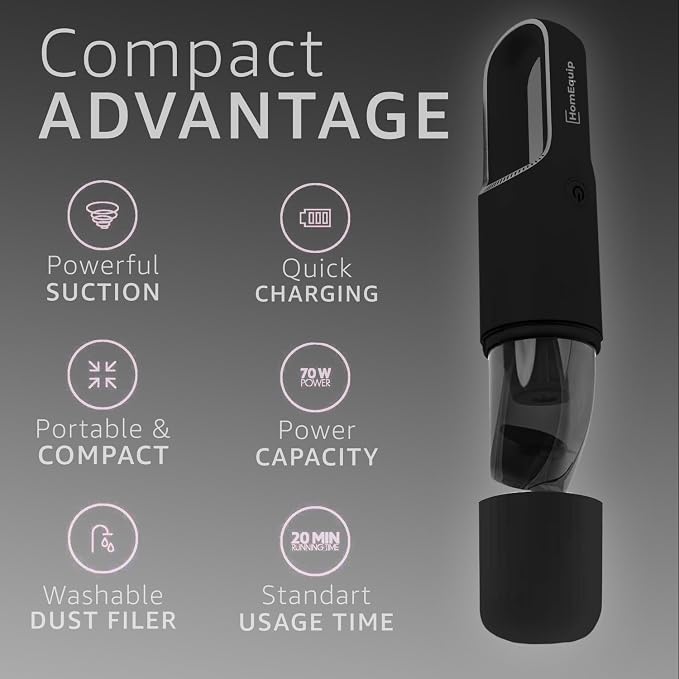 Handheld Portable Cordless Vacuum Cleaner - Image 2