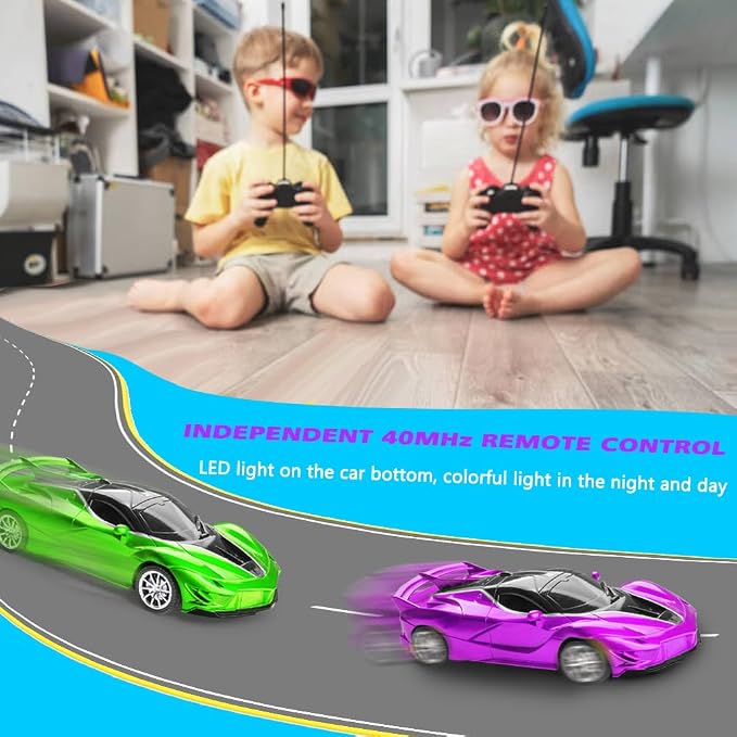 Remote Control Car for Girl, 2.4GHz 4WD Electric RC Cars Toy Racing - Image 5