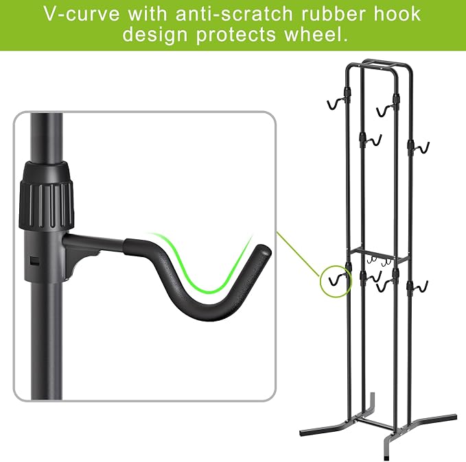 Dolibest 4-Legged Bike Racks Stands - Image 4