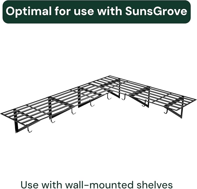 SunsGrove Heavy-Duty 4-Pack Overhead Garage Ceiling Storage Hooks, Add-On - Image 6