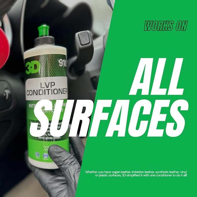 3D Leather, Vinyl & Plastic Conditioner | Restores, Conditions & Protects Car - Image 7