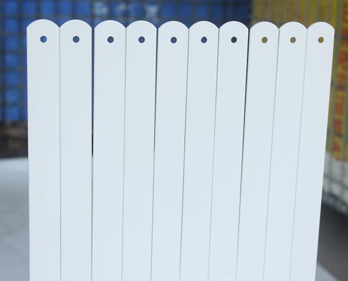 8 Pack L22 x H 12" White Heavy Duty Shelf Brackets - Image 4