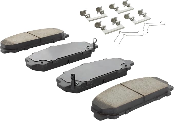 Premium Ceramic Front Brake Pads Compatible - Image 2