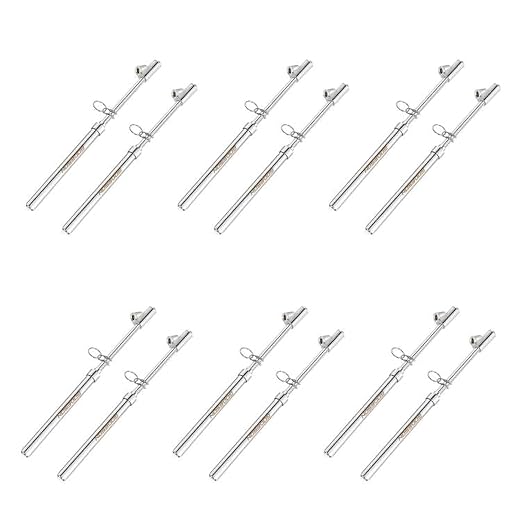 GODESON Dual Head Tire Pressure Gauge, Heavy Duty Pen Tire Gauge Range by GODESON