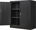 Metal Storage Cabinet, 36.2" H Locking Storage Cabinet by Wanfu