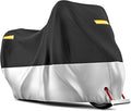 210D Motorcycle Cover All Season Waterproof Breathable Sun Outdoor Protection by DKMOTORK