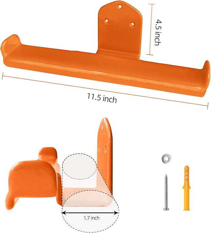 Backpack Leaf Blower Hanger, 2 Pack Backpack Sprayer Wall Mount, Heary Duty - Image 4