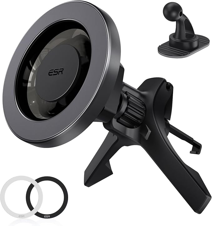 ESR for MagSafe Car Mount, Air Vent/Dashboard Magnetic Phone Holder for Car by ESR