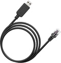 Radar Detector Cord, USB to RJ11 Cable, RJ11 Plug Power Cable, by Plozoe