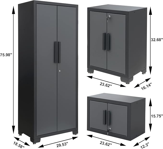 Torin Cabinet System Garage Storage Set, AGPZC30121002B-1 - Image 5