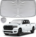 KAYZT Windshield Sun Shade for 2019-2025 2026 Dodge Ram 1500 CrewCab, MegaCab by KAYZT