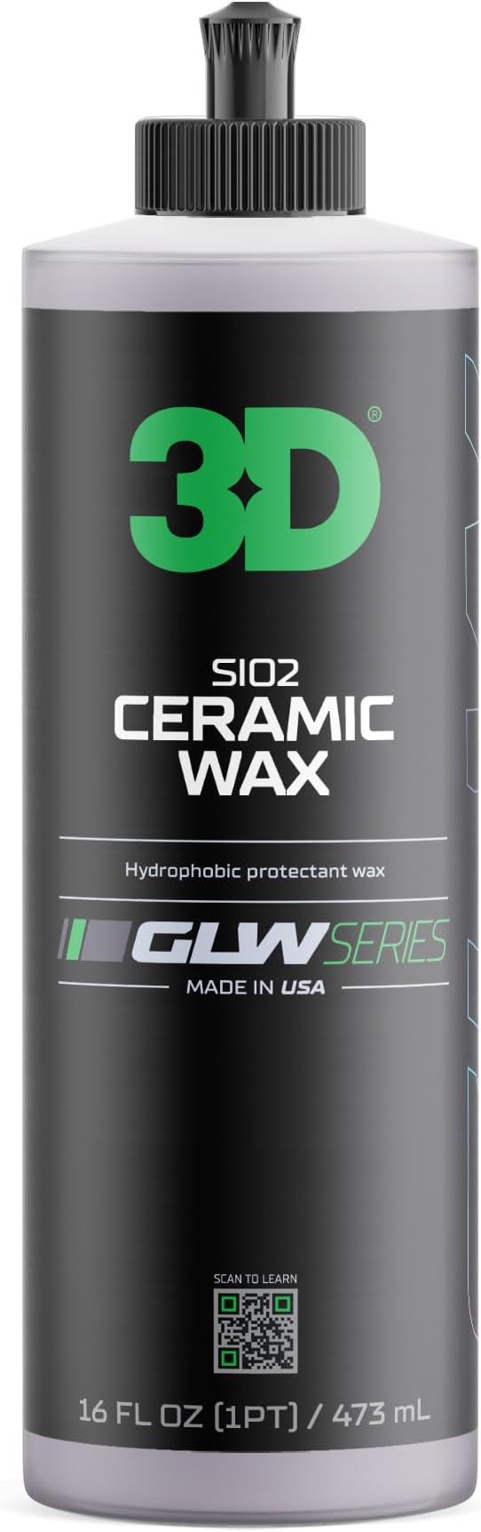 3D GLW Series Ceramic Wax – SiO2 Infused Car Wax by 3DCarCare