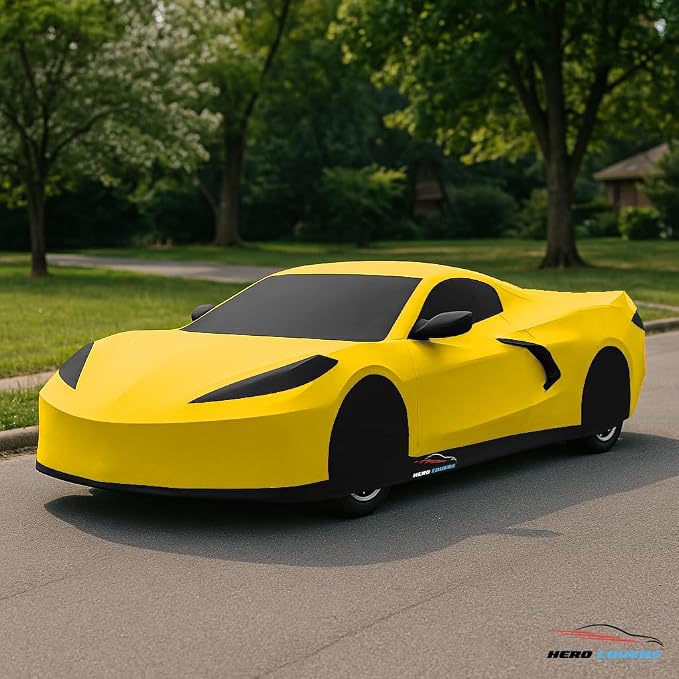 C8 Car Cover Fit for Corvette C8 Indoor and Outdoor Protection - Image 5