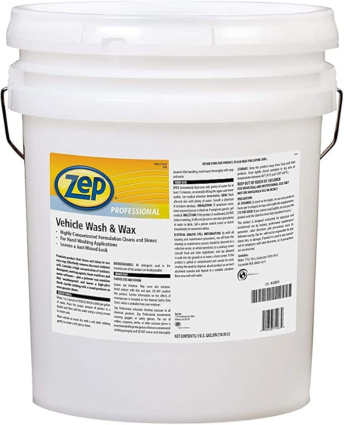 Zep Vehicle Wash and Wax - Image 5