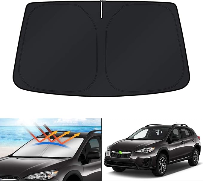 KUST Windshield Sun Shade for 2012-2017 Subaru Crosstrek/XV 2018-2023 Subaru by KUST