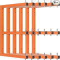 6 PACK Lumber Rack Wall-Mounted Lumber Storage Rack, Heavy Duty Wood Storage by Acools