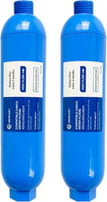 Hourleey 2 Pack RV Inline Water Filter, Chlorine and Sediment in Drinking Water by Hourleey