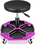 Auto Dynasty Mechanic Stool, Adjustable Rolling Pneumatic Creeper Garage Shop by AutoDynasty