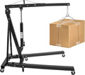 2 Ton Engine Hoist Foldable Engine Crane Cherry Picker Engine Hoist by Unknown