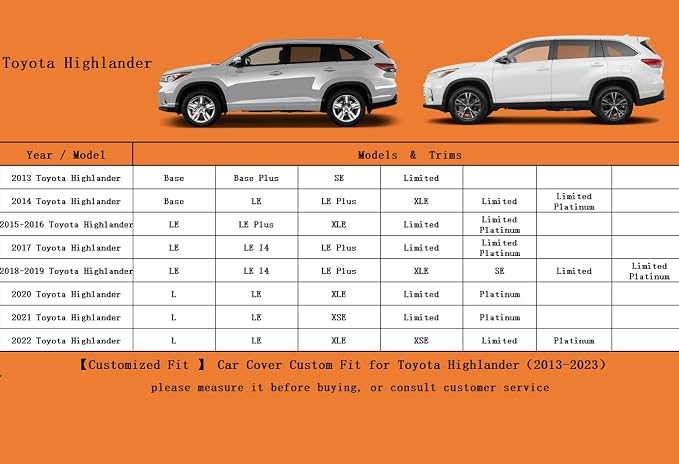 Kayme 7 Layers SUV Car Cover Custom Fit - Image 6
