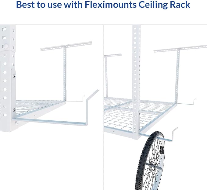 FLEXIMOUNTS 2 Pack Add On Storage Utility Hook Accessory - Image 5