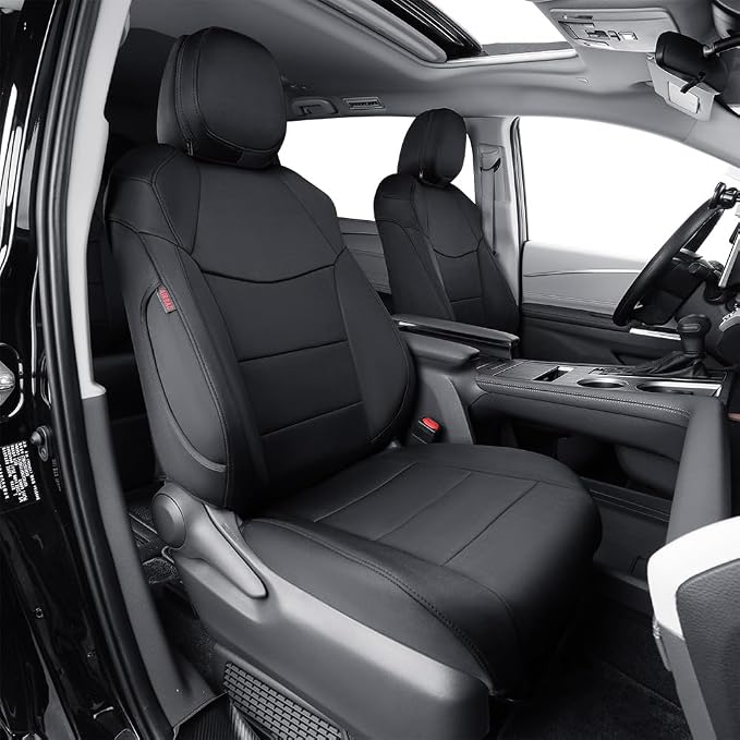 EKR Sienna Seat Covers for 2021 2022 2023 2024 2025 Toyota Sienna LE, 8 Seats by EKR