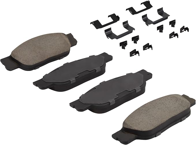Premium Ceramic Front Brake Pads Compatible - Image 2