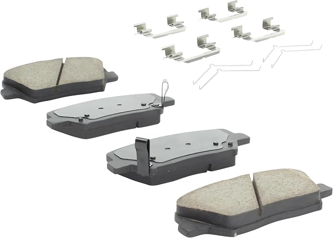 Premium Ceramic Front Brake Pads Compatible - Image 2