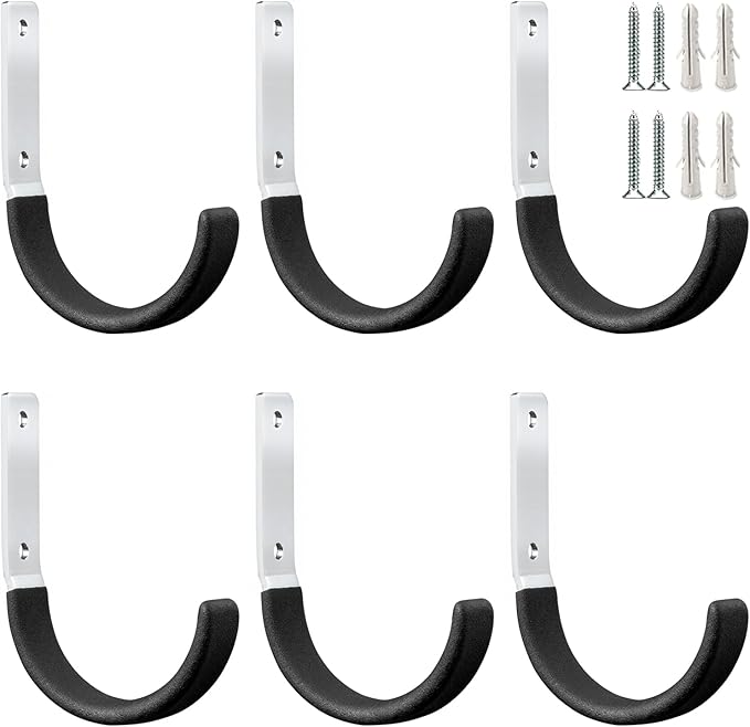 Heavy Duty Steel Garage Hooks, Garage Storage Utility Hooks, Heavy Duty Garage by GeeWatom