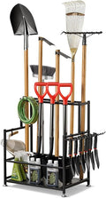 Garden Tool Organizer – Heavy-Duty Carbon Steel Storage Rack by SereneHome