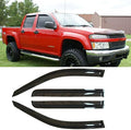 Side Window Shade Vent Deflector, Outside Mount Tape-On Shade Sun Rain Guards by Puermto